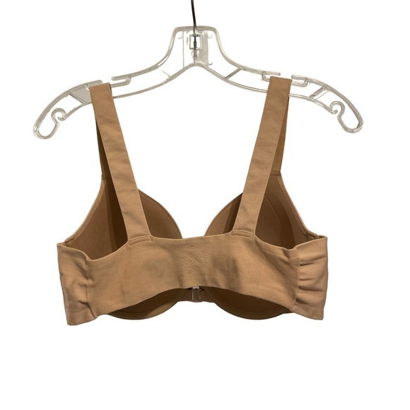 Spanx Nude 38DD Front Close Bra Pre-Owned Tag Cut Stretch Straps - Picture 2 of 5